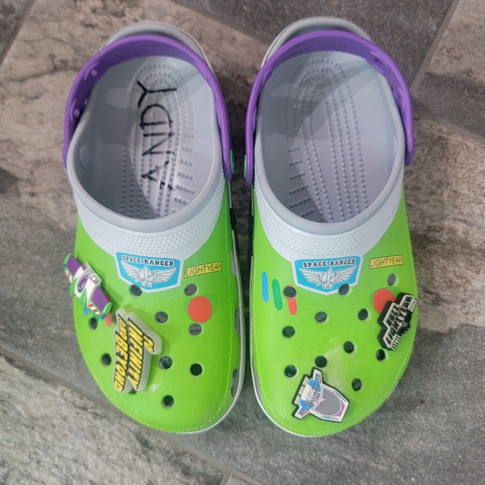Buzz lightyear crocs